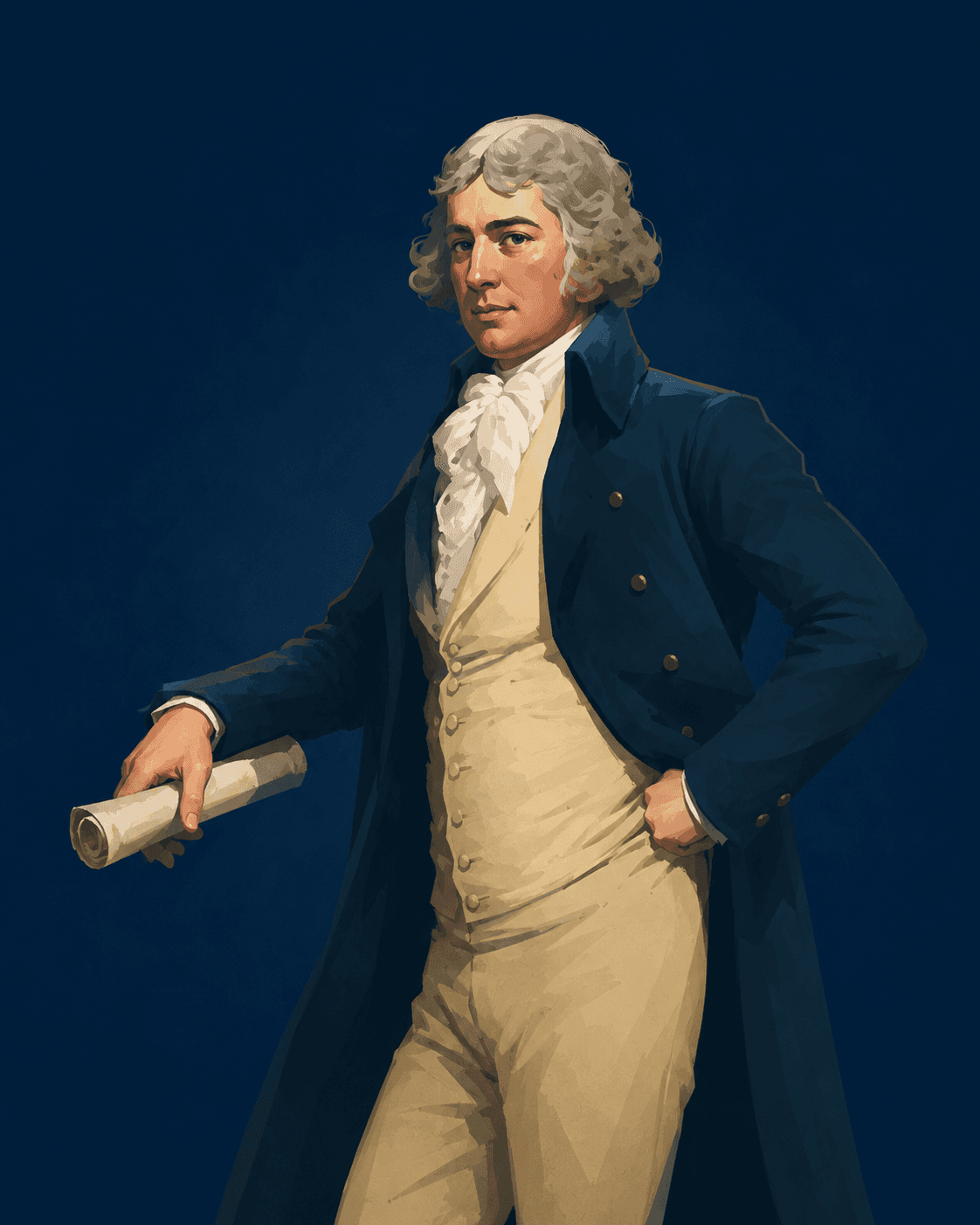 Painted portrait of Samuel Oldknow